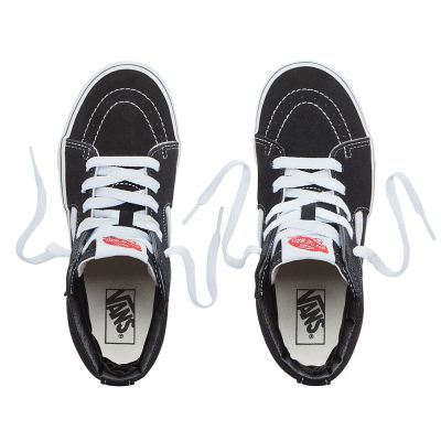 Vans Sk8-Hi - Çocuk Bilekli Ayakkabı (Siyah)